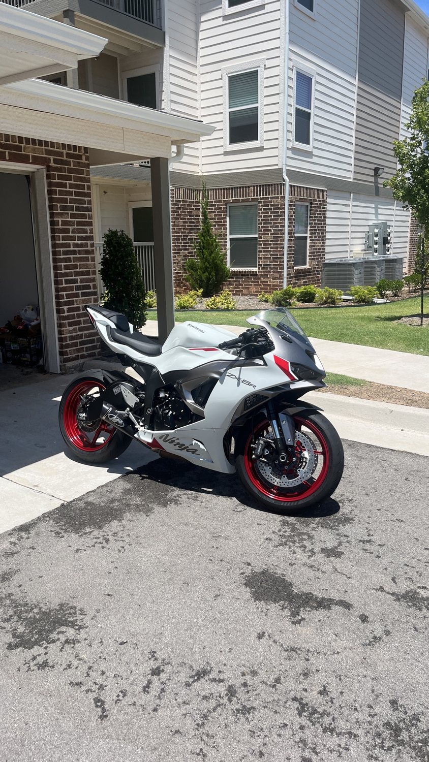Sportbike, corrected and coated