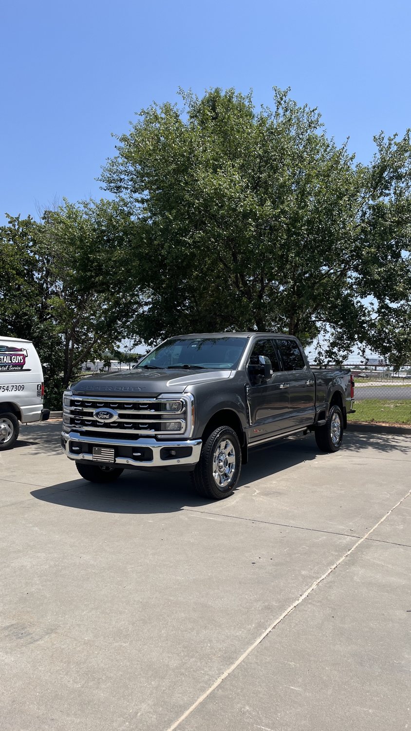 Silver Super Duty, corrected and coated